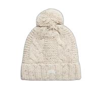 Woman's knitted pompon hat Superdry Beige TU