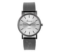 Woman's Life High-end Quartz Watch Distinguished Glass Blue Waterproof Women's Watch Mens Watch Band (B, One Size)