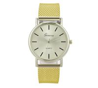 Woman's Life High End Quartz Watch Distinguished Glass Blue Women's Watch 24 Hour Analog Watch (H, One Size)