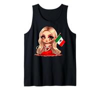 Woman's Mexicans Girl Patriotic Mexican Roots Badass Latina Tank Top