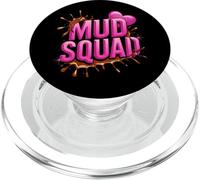 Womans Muddy Mud Run Squad Mudding Running Girls Team ATV PopSockets PopGrip for MagSafe