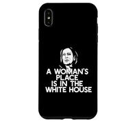 WOMAN'S PLACE IS IN THE WHITE HOUSE Elect Kamala Harris Meme Case for iPhone XS Max