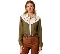 Woman's shirt Ariat Bellamy Snap Vert 2XL