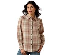 Ariat Ladies Billie Jean Shirt - Pink Check - Size: UK 12-14 (M)