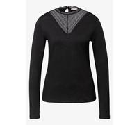 Woman's shirt Cecil Lace Insert Noir 36