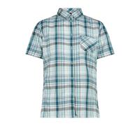 Cmp 33s5636 Short Sleeve Shirt Green,Blue 2XS Woman