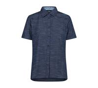 Cmp 31t7156 Short Sleeve Shirt Blue S Woman