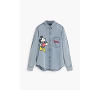 Woman's shirt Desigual Mickey Bleu L