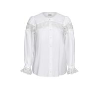 Woman's shirt KAFFE Curve Larissa Blanc 48
