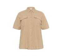 Woman's shirt KAFFE Curve Nana Liah Beige 50