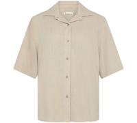 Woman's shirt KnowledgeCotton Apparel Loose Linen-mix Gris L
