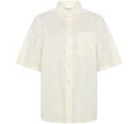 Woman's shirt KnowledgeCotton Apparel Loose Seersucker Blanc M