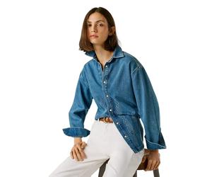 Woman's shirt Pepe Jeans Ellen ikat Bleu L