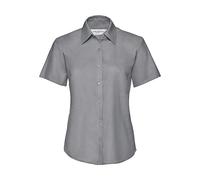 Woman's shirt Russell Athletic Classic Oxford Argenté L