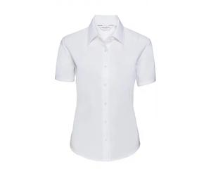 Woman's shirt Russell Athletic Classic Oxford Blanc L