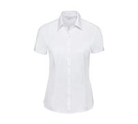Woman's shirt Russell Athletic Herringbone Blanc XS