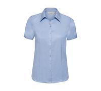 Woman's shirt Russell Athletic Herringbone Bleu M