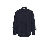 Woman's shirt Soaked in Luxury Joa Bow Bleu L