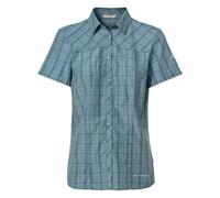 Vaude Tacun Ii Short Sleeve Shirt Blue 34 Woman