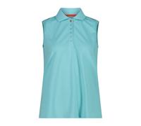 Woman's sleeveless Polo shirt CMP Bleu XS