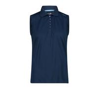 Woman's sleeveless Polo shirt CMP Bleu XS