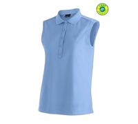 Maier Sports Ulrike Sleeveless Polo Blue XL Women