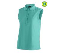 Maier Sports Ulrike Sleeveless Polo Green L Woman
