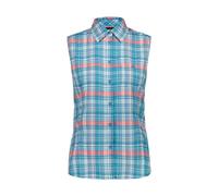Cmp 39t6396 Sleeveless Shirt Blue S Woman