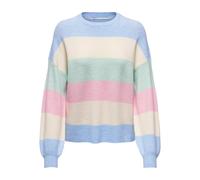 Woman's striped sweater Only Atia Bleu S
