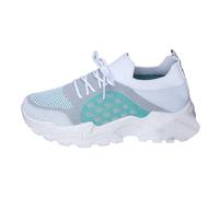 Woman's Trainers Women's Breathable Casual Sneakers Lightweight Comfortable Walking Shoes for Everyday Wear with Elastic Closure Flat Heel Design Grey