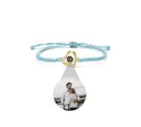 WOMB Custom Bracelet with Picture Inside Photo Bracelet Personalised Bracelet Picture Bracelet Projection Bracelet for Women/Men/Couple/Friends Birthday Christmas Memorial Gifts (Type 18,One size)