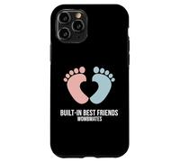 Womb mates Twin Pregnancy Announcement Shirt Twinfluencers Case for iPhone 11 Pro
