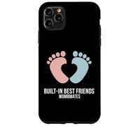Womb mates Twin Pregnancy Announcement Shirt Twinfluencers Case for iPhone 11 Pro Max