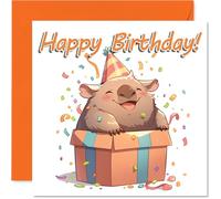 Wombat Birthday Cards, Animal Gifts