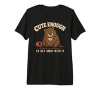 Wombat Funny Wombat Cute Australian Animal Gift Premium T-Shirt