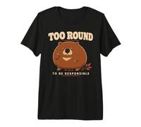 Wombat Funny Wombat Cute Australian Animal Gift Premium T-Shirt