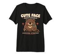 Wombat Funny Wombat Cute Australian Animal Gift Premium T-Shirt