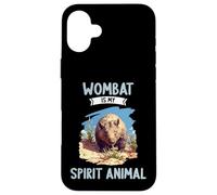 Wombat is my spirit animal. Wombats Wombat Case for iPhone 16 Plus