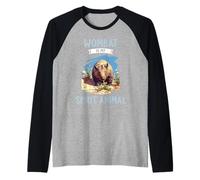 Wombat is My Spirit Animal. Wombats Wombat Raglan Baseball Tee