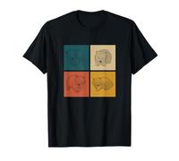 Wombat Lover Australia Wildlife Animal Retro Wombat T-Shirt