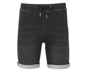 Wombat Mens Denim Drawstring Shorts