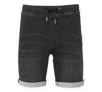 Wombat Men's Denim Drawstring Shorts in Black | Size: 2XL Wombat Black 2XL