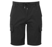 Wombat Men's Wombat Drawstring Cargo Shorts {WB903} - Medium 32/34" - Black