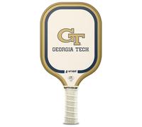 Wombat Pickleball - Georgia Tech Pickleball Racquet - Micro-Textured Fiberglass Face, 16mm Honeycomb Core, Cold-Press, 8.8 oz, Reinforced Edge