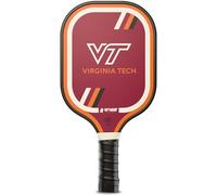 Wombat Pickleball - Virginia Tech Pickleball Racquet - Micro-Textured Fiberglass Face, 16mm Honeycomb Core, Cold-Press, 8.8 oz, Reinforced Edge
