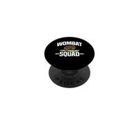 Wombat Squad Australian Animal Lover Cute Marsupial PopSockets Adhesive PopGrip