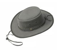 Wombat The Trail Thick Waxed Canvas Hat Unisex Cowboy Small Green