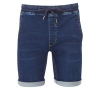 Wombat WB907 Mens Denim Drawstring Special Wash Lived-in Look Shorts