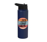Wombat Wildlife Adorable Gentle Nature Charming Animal Cute Stainless Steel Insulated Water Bottle