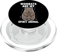 Wombats Are My Spirit Animal PopSockets PopGrip for MagSafe